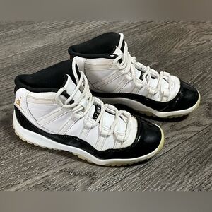 Jordan Air Jordan 2.5Y Retro Concord White Black High Top Athletic Sneakers